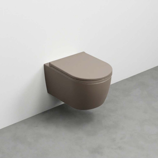 CIELO Smile Mini 48 WC Suspendu sans bride Arenaria 34x48x27cm