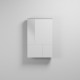CIELO Miroir ALEX Avec Rangement Cemento 68x16?5x105cm