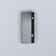 CIELO Simple Tall Box Miroir Vertical Et Armoire De Toilette Réversible Alga 45x12x110cm