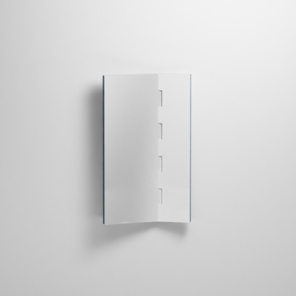CIELO Miroir ZIP Gauche Oltremare 66x4,4x110cm