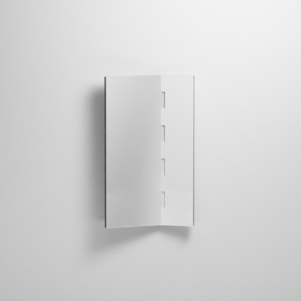 CIELO Miroir ZIP Gauche Smeraldo 66x4,4x110cm
