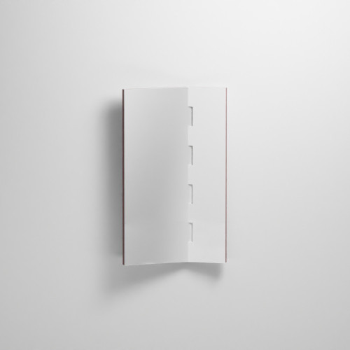 CIELO Miroir ZIP Gauche Corallo 66x4,4x110cm