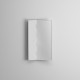 CIELO Miroir ZIP Droit Cemento 66x4,4x110cm