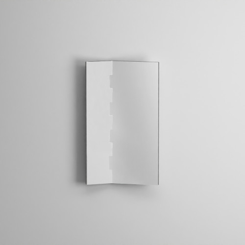 CIELO Miroir ZIP Droit Cemento 66x4,4x110cm