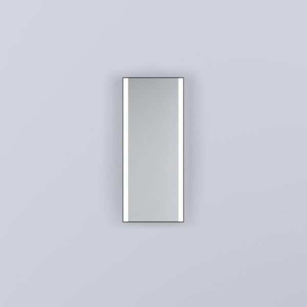 CIELO Miroir Argo Installation Murale Avec LED Cemento 40x5x95cm