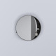 CIELO Round Box 90 Armoire De Toilette Ronde Cemento Ø90x12cm
