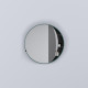 CIELO Round Box 90 Armoire De Toilette Ronde Smeraldo Ø90x12cm