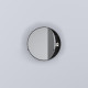 CIELO Round Box 75 Armoire De Toilette Ronde Cemento Ø75x12cm