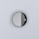 CIELO Round Box 75 Armoire De Toilette Ronde Smeraldo Ø75x12cm