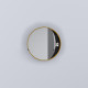 CIELO Round Box 75 Armoire De Toilette Ronde Anemone Ø75x12cm