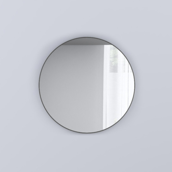 CIELO Miroir Round 120 Cemento Ø120x4cm