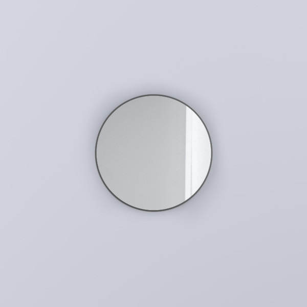CIELO Miroir Round 75 Cemento Ø75x4cm