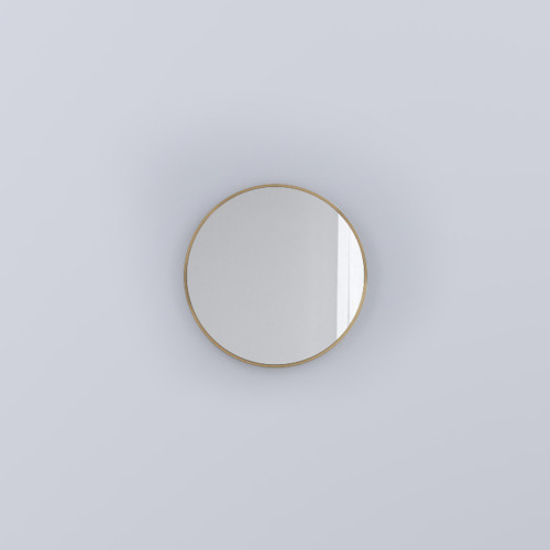 CIELO Miroir Round 60 Bronze Brossé Ø60x4cm