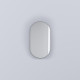 CIELO Miroir Oval Cemento 50x4x88,5cm