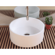 SANYCCES LUCENA VASQUE GELCOAT BLANC MAT Ø40x15CM