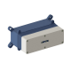 SANYCCES LOOP K MITIGEUR LAVABO AVEC PLAQUE BEC 14CM OR ROSE BROSSÉ