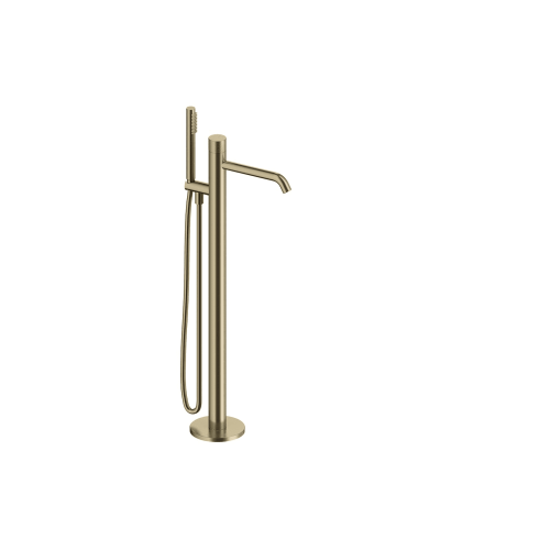 SANYCCES LOOP K ROBINET SUR PIED POUR BAIGNOIRE OR BROSSE