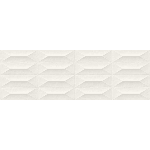 MARAZZI Wall Coverings Colorplay White Struttura Cabochon 30x90cm