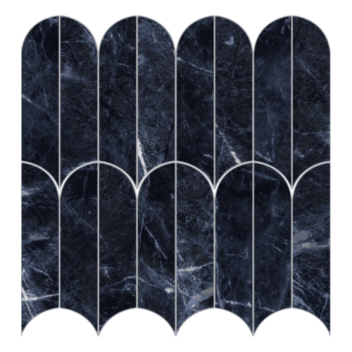 MARAZZI Marble Look Allmarble Verde Lux Mosaico Ventaglio 29,8x29,8cm