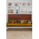 MARAZZI Carrelage Crogiolo Lume Caramel structure 3D Swing lux 6x24cm