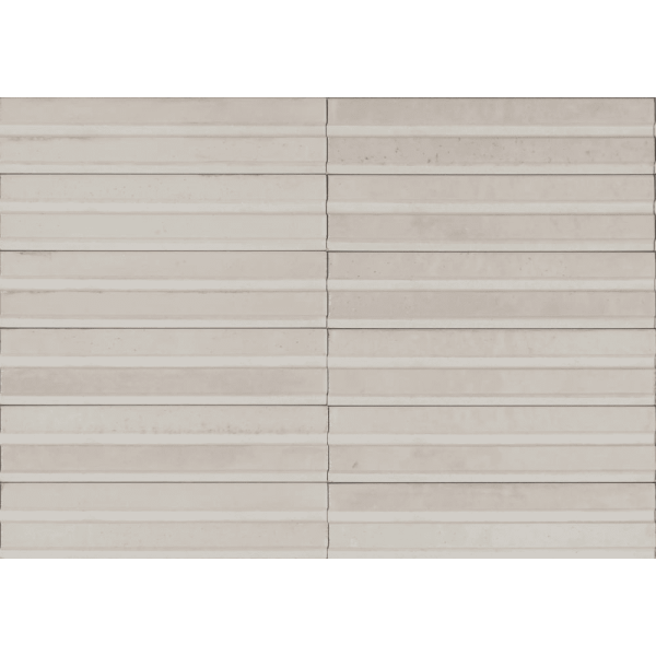MARAZZI Carrelage Crogiolo Lume Bone structure 3D Rake lux 6x24cm