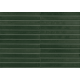 MARAZZI Carrelage Crogiolo Lume Green structure 3D Rake lux 6x24cm