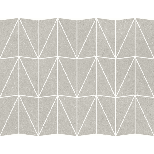 MARAZZI Slow Cold Mosaico Trianglo Nebbia Rectifié 29x39cm