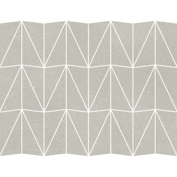 MARAZZI Slow Cold Mosaico Trianglo Nebbia Rectifié 29x39cm