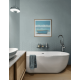 MARAZZI Wall Covering Flora 3D Spike Azzuro Rectifié 30x90cm