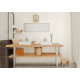 MARAZZI Wall Covering Flora Bianco Rectifié 30x90cm