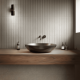 MARAZZI Wall Covering Room Wall 3D Match Grigio Rectifié 30x90cm