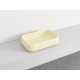 SHUI Lavabo Rectangulaire à poser sans trop-plein Canapa 60X40X15h