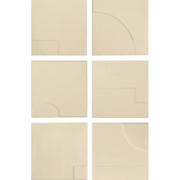 WOW CASBAH DECOR MIX SAND MATT 12,5x12,5cm (0,51m² par boite)