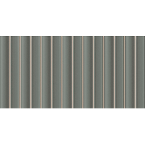 WOW FACES BARS STEEL BLUE MATT 12,5x25cm (0,406m² par boite)