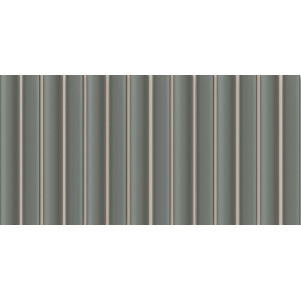 WOW FACES BARS STEEL BLUE MATT 12,5x25cm (0,406m² par boite)