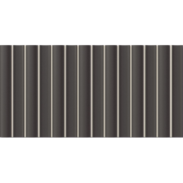 WOW FACES BARS COAL MATT 12,5x25cm (0,406m² par boite)