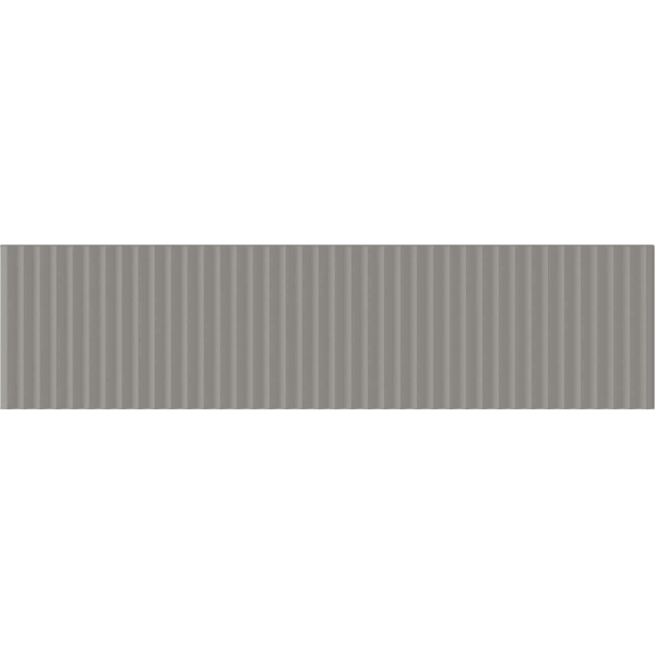 WOW TWIN PEAKS TP LOW GREY MATT 7,5x30cm (0,488m² par boite)