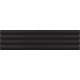 EQUIPE COSTA NOVA PRAIA BLACK MAT 5X20CM (0,38m² par boite)