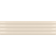 EQUIPE COSTA NOVA ONDA BEIGE PALE BRILLANT 5X20CM (0,38m² par boite)