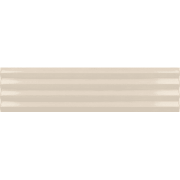 EQUIPE COSTA NOVA PRAIA BEIGE PALE BRILLANT 5X20CM (0,38m² par boite)