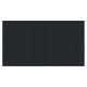 SANYCCES SIENA RECEVEUR 100X80CM EN GELCOAT NOIR