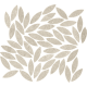 MARAZZI Mystone Limestone Sand Mosaico Foglie 34,2x38cm