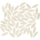MARAZZI Mystone Limestone Ivory Mosaico Foglie 34,2x38cm