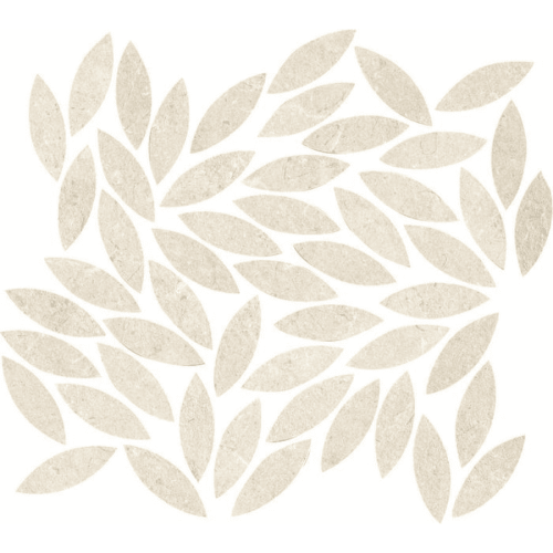 MARAZZI Mystone Limestone Ivory Mosaico Foglie 34,2x38cm
