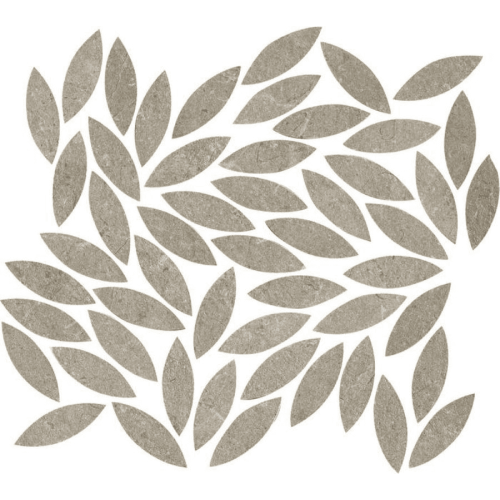 MARAZZI Mystone Limestone Taupe Mosaico Foglie 34,2x38cm