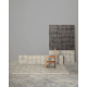 MUTINA Aurore Light Green Grid L 20,5x20,5cm