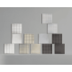 MUTINA Aurore Light Grey 20,5x20,5cm