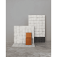 MUTINA Aurore Light Grey Grid L 20,5x20,5cm