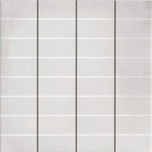 MUTINA Aurore Light Grey Grid L 20,5x20,5cm