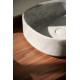 SANYCCES OASIS VASQUE A POSER CARRARA MARBLE 43X43X13CM